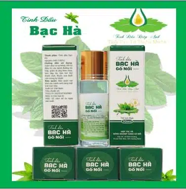 Tinh dầu bạc hà 6ml