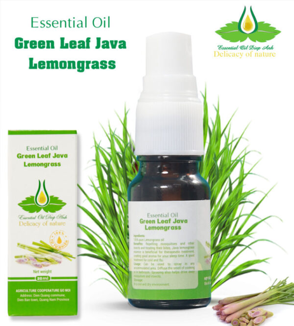 Tinh dầu sả Java 10ml xịt